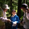 写真3　森林体験学習のようす